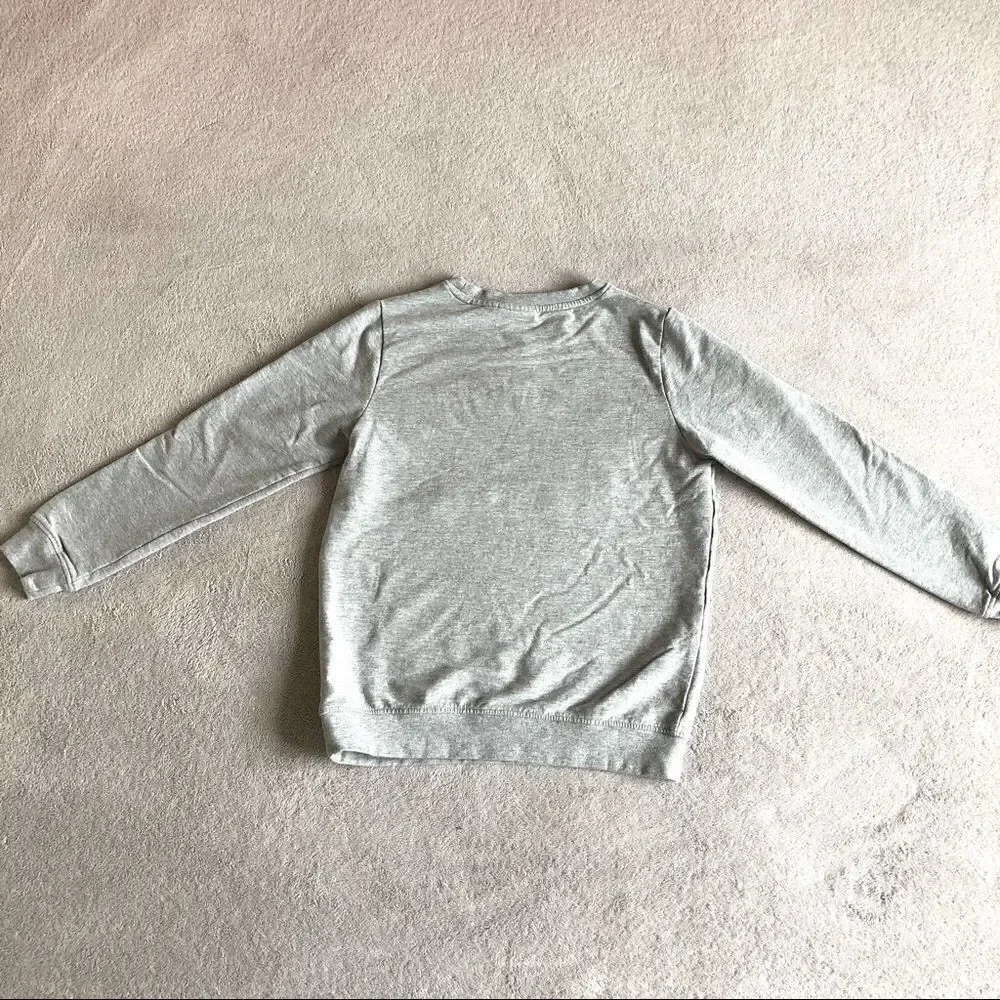 NWOT Name It Cotton Gray sweatshirt